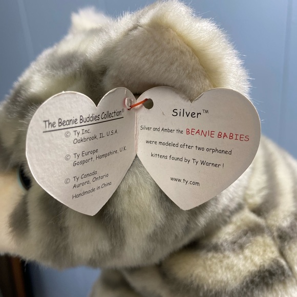 Silver Beanie Buddy - Picture 6 of 6